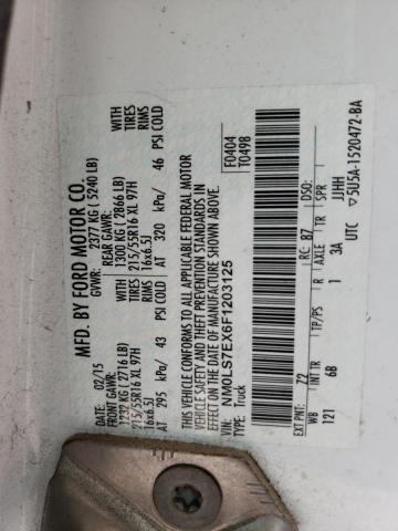 Photo 10 from auction – 2015 FORD TRANSIT CO with VIN NM0LS7EX6F1203125