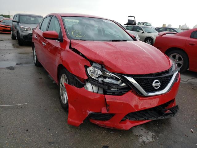 NISSAN SENTRA S 2018 with VIN 3N1AB7AP2JL633397 - Photo from auction