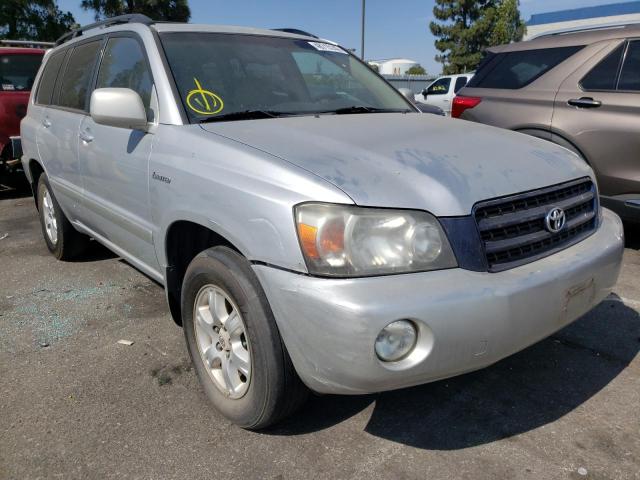 TOYOTA HIGHLANDER 2003 with VIN JTEGF21A730072703 - Photo from auction