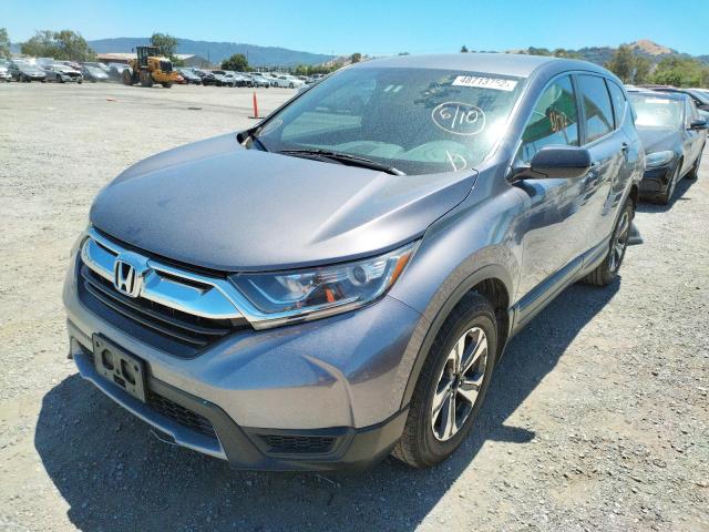 Photo 2 from auction – 2017 HONDA CR-V LX with VIN 7FARW5H34HE011389