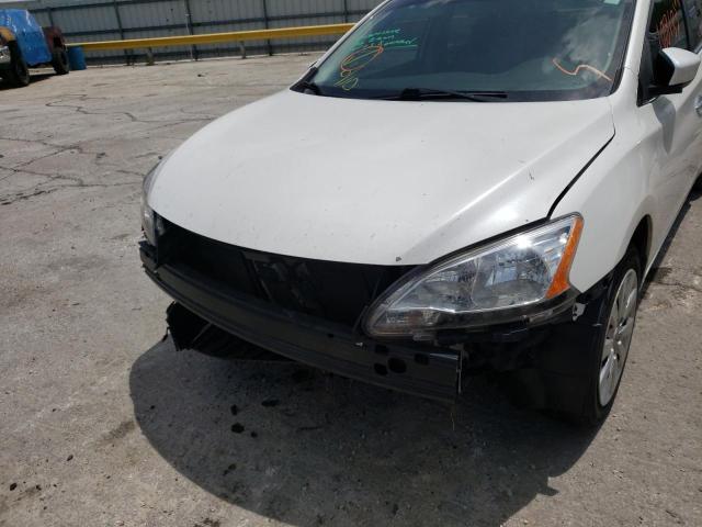 Photo 9 from auction – 2014 NISSAN SENTRA S with VIN 3N1AB7AP1EL662721