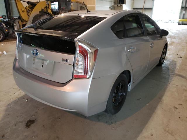 Photo 4 from auction – 2014 TOYOTA PRIUS with VIN JTDKN3DU4E1821502