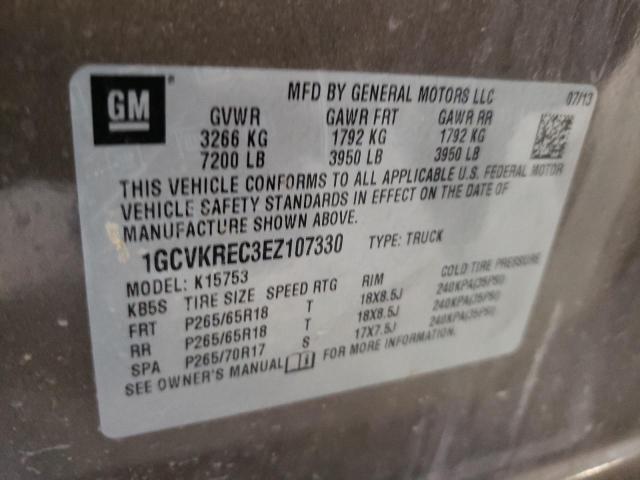 Photo 10 from auction – 2014 CHEVROLET SILVERADO with VIN 1GCVKREC3EZ107330