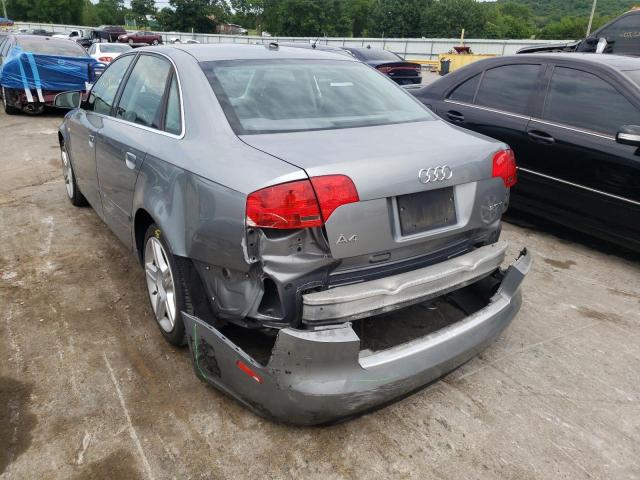 Photo 3 from auction – 2007 AUDI A4 2 with VIN WAUAF78E17A247525