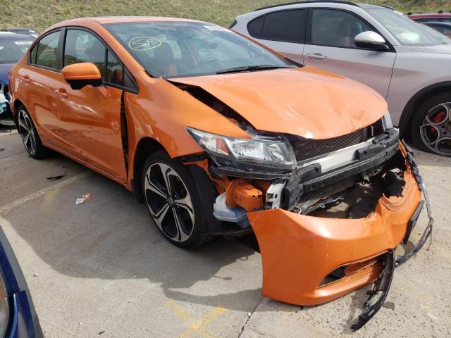 HONDA CIVIC SI 2014 with VIN 2HGFB6E50EH703646 - Photo from auction