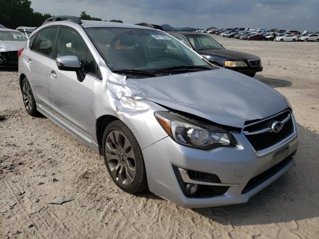 SUBARU IMPREZA SP 2016 with VIN JF1GPAP67G8308617 - Photo from auction