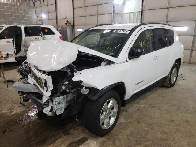 Photo 2 from auction – 2014 JEEP COMPASS SP with VIN 1C4NJCBA0ED844341