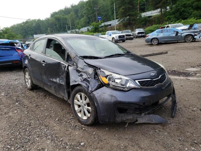 KIA RIO EX 2013 with VIN KNADN4A30D6224968 - Photo from auction