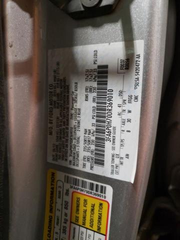 Photo 10 from auction – 2013 FORD FUSION SE with VIN 3FA6P0H70DR369010