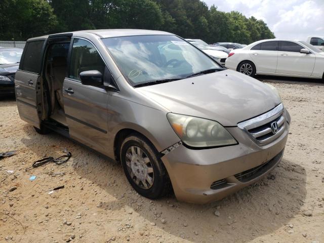 Photo 1 from auction – 2007 HONDA ODYSSEY LX with VIN 5FNRL38247B058808
