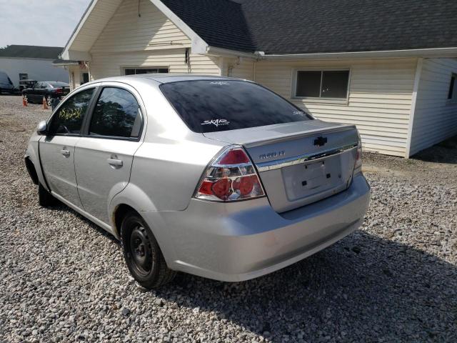Photo 3 from auction – 2010 CHEVROLET AVEO LS with VIN KL1TD5DE0AB079543