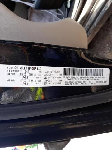 Photo 10 from auction – 2014 DODGE GRAND CARA with VIN 2C4RDGBG6ER290689