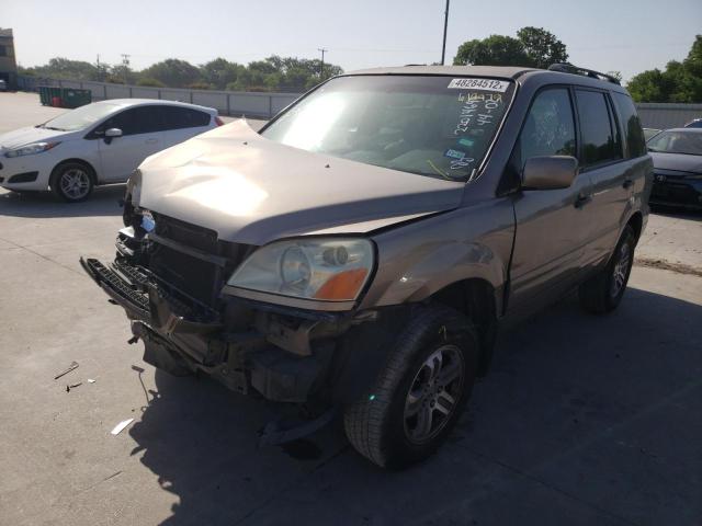 Photo 2 from auction – 2003 HONDA PILOT EXL with VIN 2HKYF18623H619979
