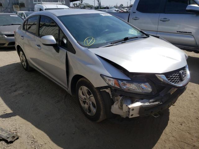 Photo 1 from auction – 2013 HONDA CIVIC LX with VIN 19XFB2E52DE057236