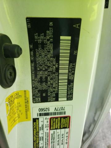 Zdjęcie 10 z aukcji – 2011 TOYOTA SIENNA BAS z VIN 5TDKA3DCXBS008182