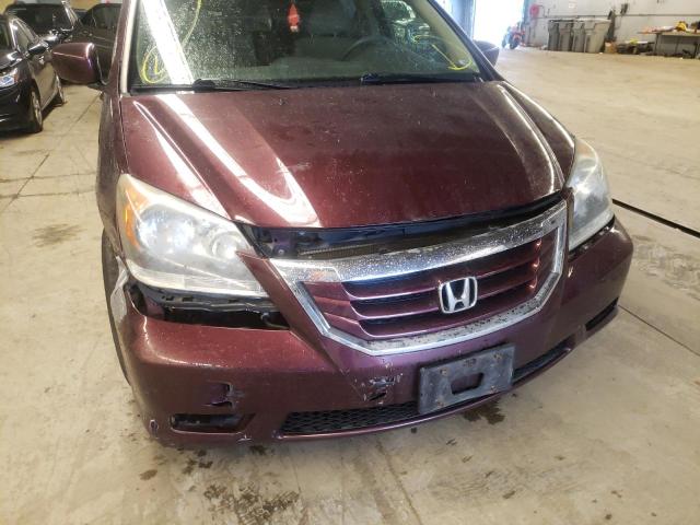 Photo 9 from auction – 2008 HONDA ODYSSEY EX with VIN 5FNRL38498B086672