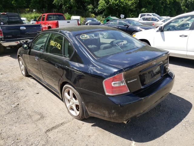 Photo 3 from auction – 2006 SUBARU LEGACY 2.5 with VIN 4S3BL626X67204275