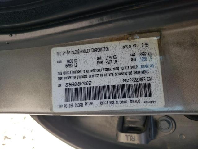 Photo 10 from auction – 1999 CHRYSLER 300M with VIN 2C3HE66G0XH733767