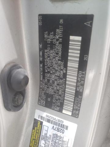 Photo 10 from auction – 2005 TOYOTA SIENNA CE with VIN 5TDZA23C15S341174