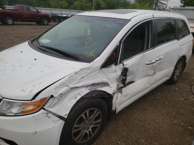 Photo 9 from auction – 2012 HONDA ODYSSEY EX with VIN 5FNRL5H69CB072910