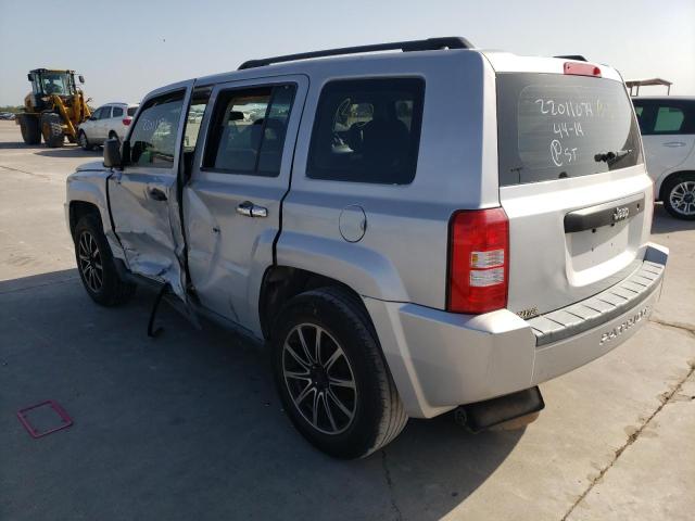 Photo 3 from auction – 2007 JEEP PATRIOT SP with VIN 1J8FT28087D399995