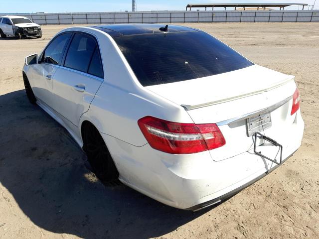 Photo 3 from auction – 2010 MERCEDES-BENZ E 550 with VIN WDDHF7CB5AA116304