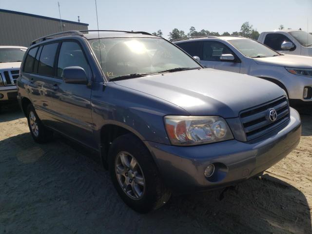 TOYOTA HIGHLANDER 2005 مع رقم تعريف المركبة JTEGP21AX50047584 - صورة من المزاد