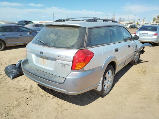Photo 4 from auction – 2005 SUBARU LEGACY OUT with VIN 4S4BP61C557358768
