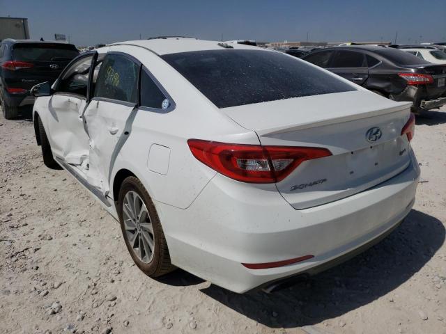 Photo 3 from auction – 2016 HYUNDAI SONATA SPO with VIN 5NPE34AF8GH323913