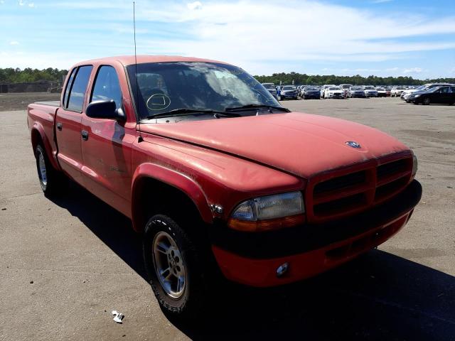 DODGE DAKOTA QUA 2000 with VIN 1B7GG2AN9YS765160 - Photo from auction