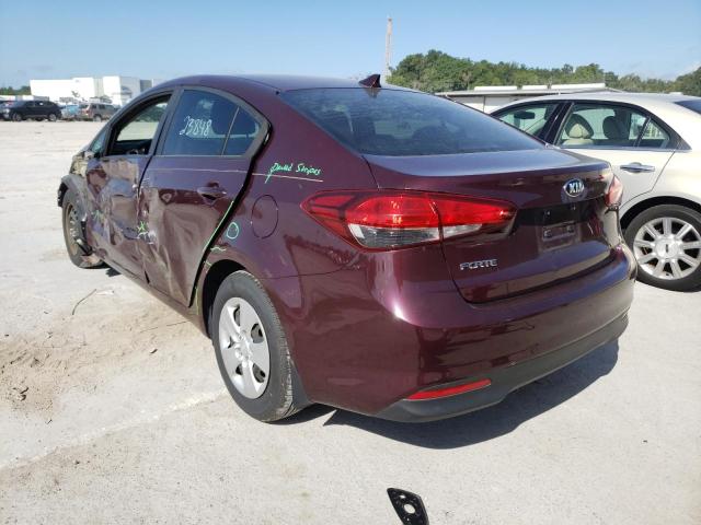 Photo 3 from auction – 2017 KIA FORTE LX with VIN 3KPFK4A72HE046942