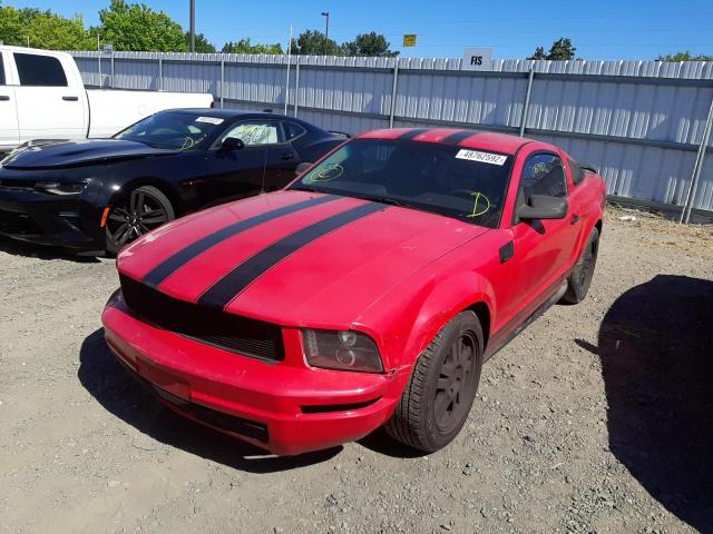 Photo 2 from auction – 2005 FORD MUSTANG with VIN 1ZVFT80N155137600