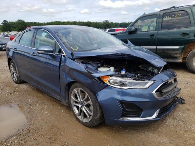 FORD FUSION SEL 2019 with VIN 3FA6P0CDXKR270589 - Photo from auction