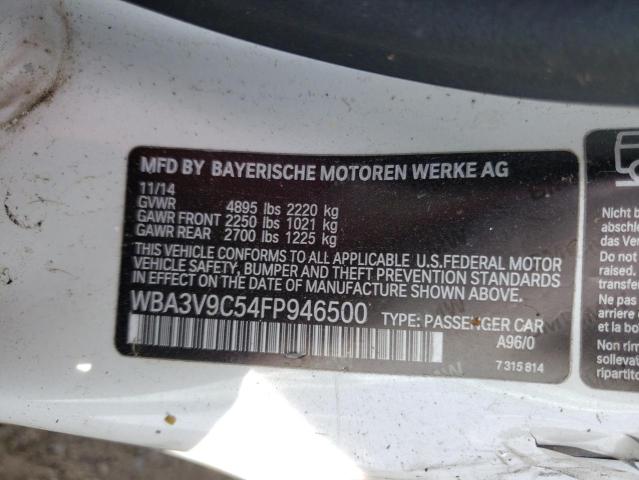 Photo 10 from auction – 2015 BMW 428 XI with VIN WBA3V9C54FP946500