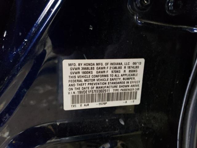 Photo 10 from auction – 2014 ACURA ILX 20 PRE with VIN 19VDE1F57EE002511