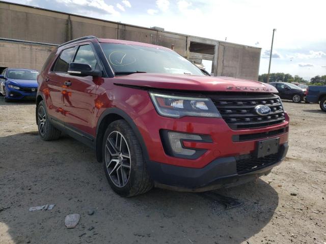 FORD EXPLORER S 2016 with VIN 1FM5K8GT5GGB50276 - Photo from auction