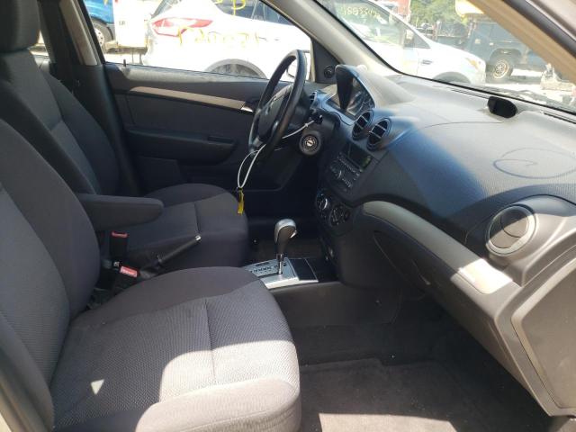 Photo 5 from auction – 2009 CHEVROLET AVEO LS with VIN KL1TD56E99B378098