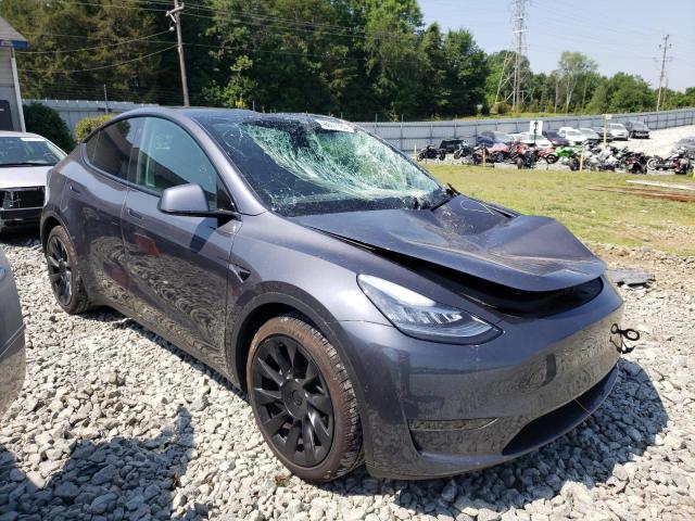 TESLA MODEL Y 2021 with VIN 5YJYGDEE6MF203752 - Photo from auction