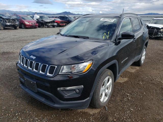 Photo 2 from auction – 2018 JEEP COMPASS with VIN 3C4NJDBB1JT199962