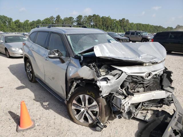 TOYOTA HIGHLANDER 2021 with VIN 5TDGZRAH3MS521309 - Photo from auction