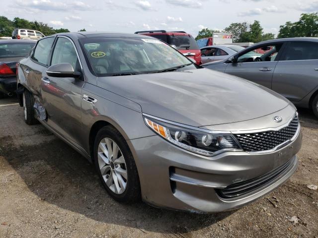 KIA OPTIMA EX 2016 with VIN 5XXGU4L38GG042795 - Photo from auction