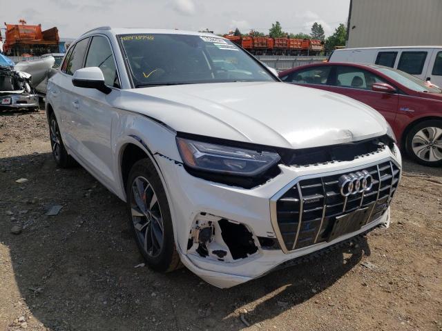 Photo 1 from auction – 2021 AUDI Q5 PREMIUM with VIN WA1BAAFY6M2118650