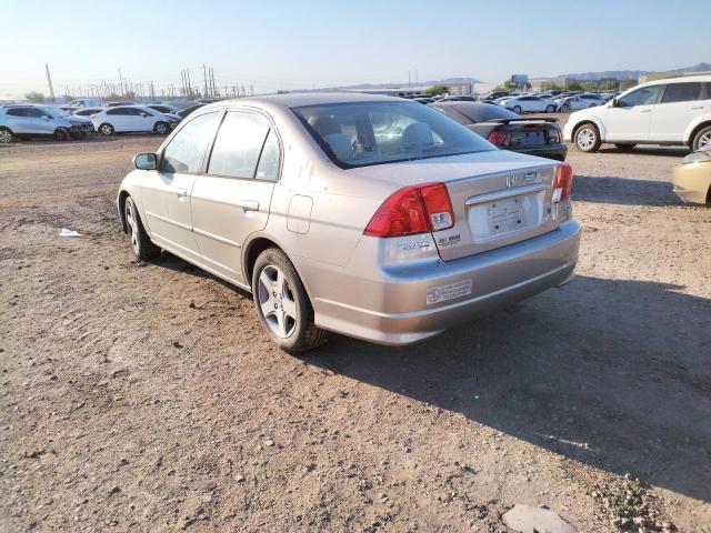Photo 3 from auction – 2005 HONDA CIVIC EX with VIN JHMES26715S001359