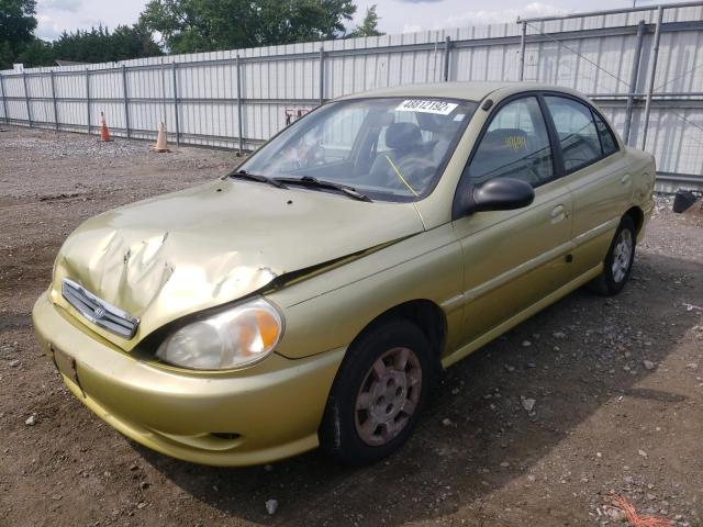 Photo 2 from auction – 2001 KIA RIO with VIN KNADC123216056281