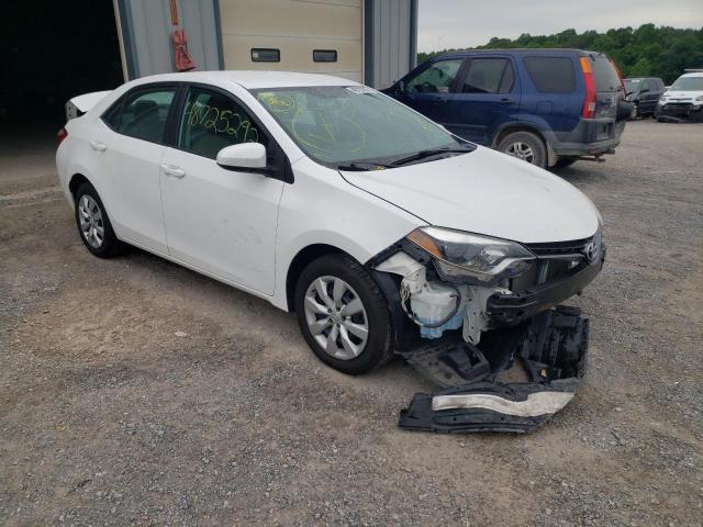 TOYOTA COROLLA L 2015 with VIN 2T1BURHE1FC476953 - Photo from auction