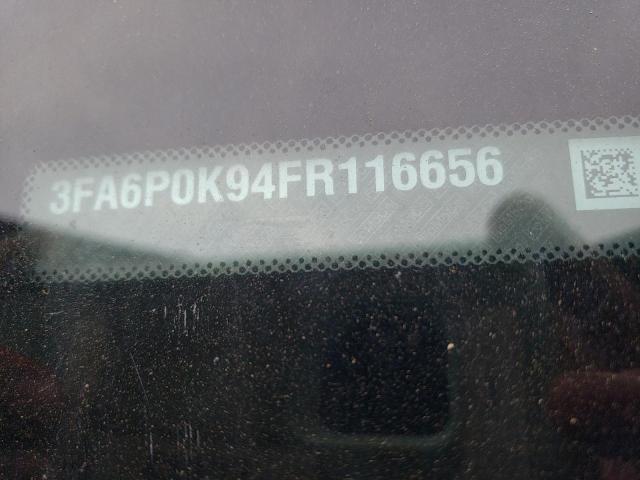 Photo 10 from auction – 2015 FORD FUSION TIT with VIN 3FA6P0K94FR116656