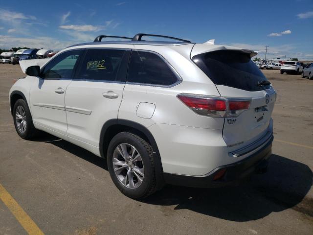 Фото 3 с аукциона – 2015 TOYOTA HIGHLANDER с VIN 5TDJKRFH0FS219823