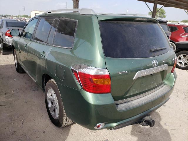 Photo 3 from auction – 2008 TOYOTA HIGHLANDER with VIN JTEDS41A682044073