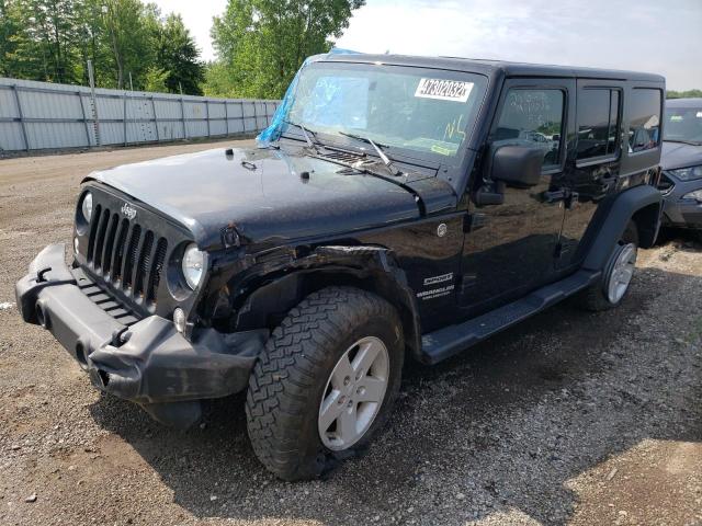 Photo 2 from auction – 2017 JEEP WRANGLER U with VIN 1C4BJWDG9HL556785