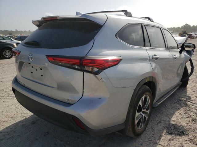 Photo 4 from auction – 2021 TOYOTA HIGHLANDER with VIN 5TDGZRAH3MS521309